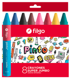 Crayon Filgo Super Jumbo x 8