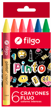 Crayones Filgo Fluo x 6