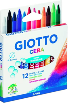 Crayones Giotto Mini Cera x 12 (281200)