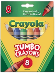 Crayones Crayola Jumbo x 8