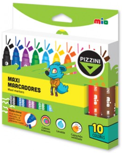 Marcadores Pizzini Maxi x 10 (8110)