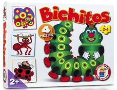 Puzzle Bichitos x4 (Ruibal)