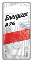 Pilas Energizer A76 x unid