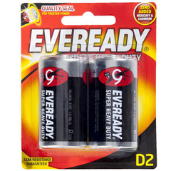 Pilas Eveready x 2 D2