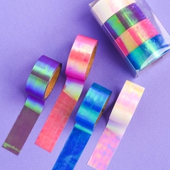 Washi Tape Rainbow x4 un FW (11487)