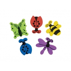 GOMA EVA FORMAS ANIMALITOS x 120pcs