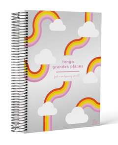 Cuaderno A5 Rainbow "Planes" (rayado) - FW - comprar online