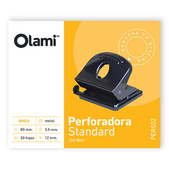 Perforadora Olami PER502 p/20 hojas