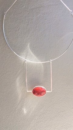 Geometria Sagrada | coral | Chocker