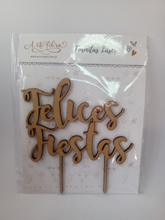 Topper Cake Felices Fiestas