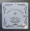 Stencil Patisserie 15 x 15