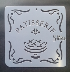 Stencil Patisserie 15 x 15