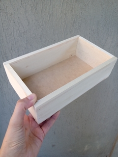 Cajón madera bajo