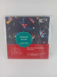 Pack papel origami Celeste Aires