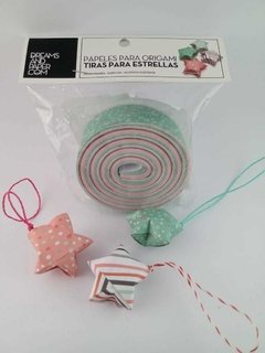 Set estrellas origami