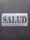 Stencil Salud 20 x 10 cm