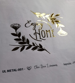 UL-METAL-001 ORO 20X15 CM