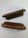 Tirador Hamilton Bronce x 2