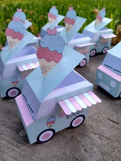 Caja Carrito de helados