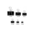 APRIETAPAPEL CLIP NEGRO 20 mm. - comprar online