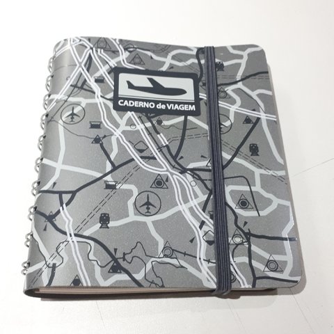 Caderno de viagem Confetti - unidade na internet