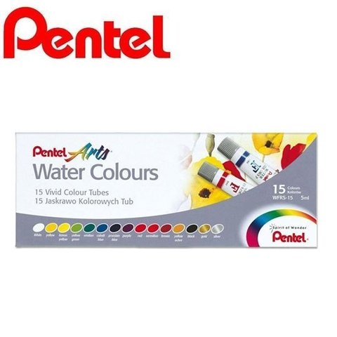 Aquarela Pentel - 15 cores