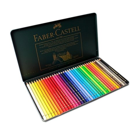 Lápis de Cor Faber Castell Polychromos Estojo 36 cores