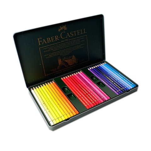 Lápis de Cor Faber Castell Polychromos Estojo 60 cores - comprar online
