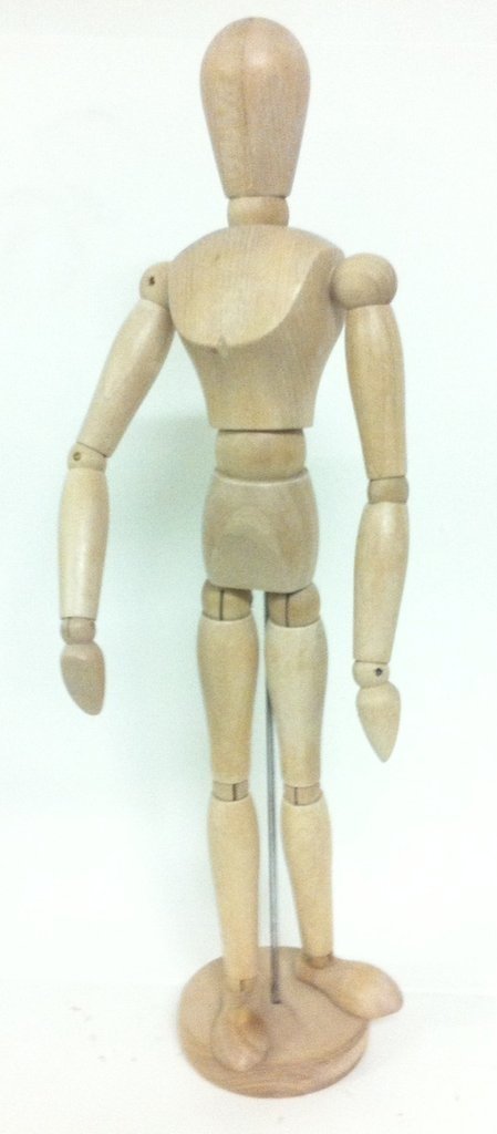 Boneco Articulado Madeira 40cm - Desenho, Moda e Artes. - comprar online