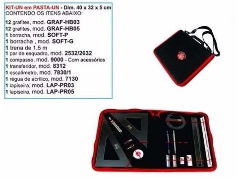 Kit Universitário Trident para Desenho Técnico KIT-UN na internet