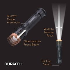 Linterna Led Duracell 1000L Foco Ajustable - comprar online