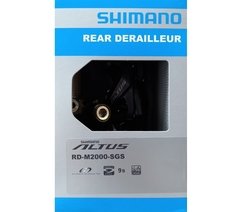 Cambio Trasero Shimano 9v RD-M2000-SGS Altus - comprar online