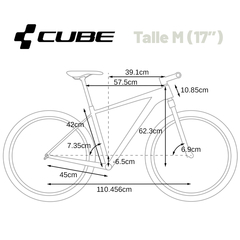 Bicicleta Cube Aim SL 2x9v Rodado 29