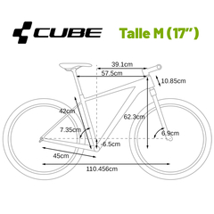 Bicicleta Cube Analog 1x12v Rodado 29