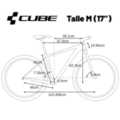 Bicicleta Cube Attention SL 1x12v Rodado 29