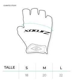 Guantes Ciclismo Corto Sticky Up Ziroox en internet