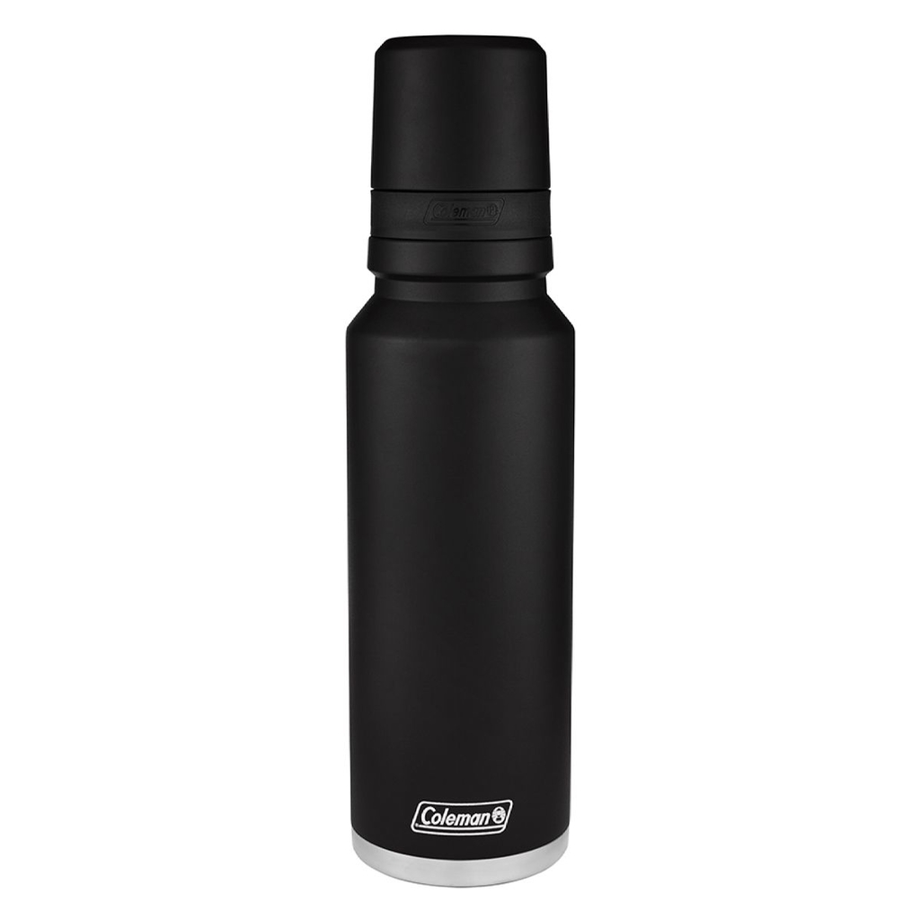 Termo Coleman Matero De Acero Inoxidable 1.2l Negro / Azul