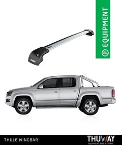 Barras Portaequipaje Thule WingBar Edge Volkswagen Amarok d/c 2010-2018 Punto Fijo - Thuway