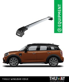 Barras Portaequipaje Thule WingBar Edge Mini Cooper Countryman 2010-2016 Riel de Techo