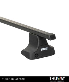 Barras Portaequipaje Thule SquareBar Volvo S40 2004-2012 Techo Plano en internet