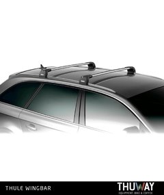 Barras Portaequipaje Thule WingBar Edge Kia Rondo 2007-2012 Riel de Techo - comprar online