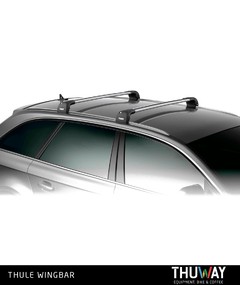 Barras Portaequipaje Thule WingBar Edge Toyota Hilux SW4 Riel de Techo - comprar online