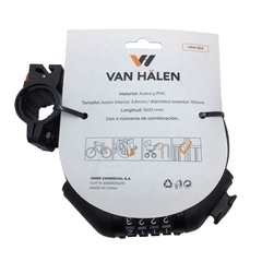 Linga Cable Acero + Cerradura Combinación Van Halen Van503 - comprar online