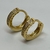 Aros de Plata 925. Rodinados en Oro Amarillo 18klts. - comprar online