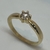 Anillo Realizado en Oro Amarillo 18klts. y Brillante. - tienda online