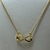 Cadena y Dije de Plata 925 Rodinado en Oro Amarillo 18Klts. - comprar online