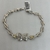 Pulsera Realizada en Plata 925 y oro 18Klts. en internet