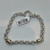 Pulsera Realizada en Plata 925 y oro 18Klts. Rolo1 en internet