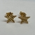 Aros de Oro Amarillo 18k. Estrellas - comprar online