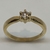 Anillo Realizado en Oro Amarillo 18klts. y Brillante. en internet